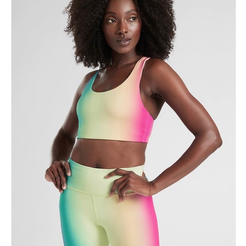 Athleta limited edition rainbow sports bra 🌈